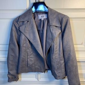 Faux Suede Jacket